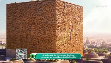 Arranha-céu de 400 metros de altura começa a ser erguido na Arábia Saudita