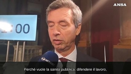 Tải video: Liguria, l'appello al voto di Orlando e Bucci