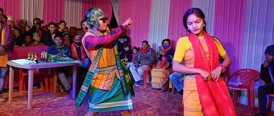 Beautiful Bodo dance/Babita/Sivani/Maligaon Aidengiri Khangkhlabari/Bathou Fuja Celebration Bathou