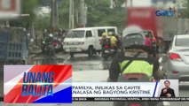 Mahigit 1,700 pamilya, inilikas sa Cavite dahil sa pananalasa ng Bagyong Kristine | Unang Balita