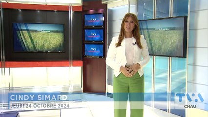 TVA Nouvelles CHAU 18h 24 octobre 2024