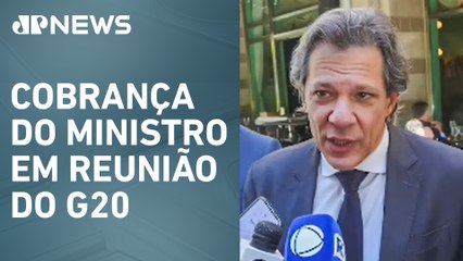 Fernando Haddad volta a defender taxação dos super-ricos