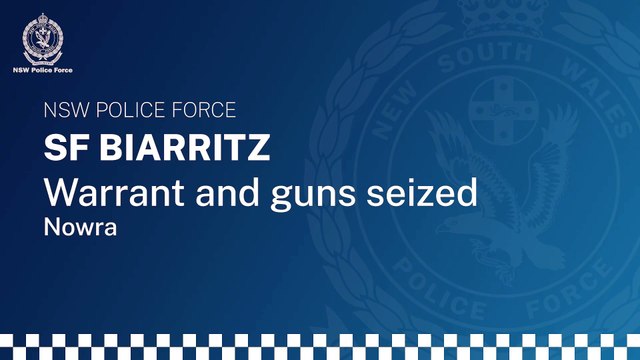 Alleged weapons seized linked to Lithgow museum robbery