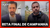 Eleições em SP: confira a reta final da campanha de Nunes e Boulos