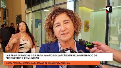 Las Ferias Francas celebran 29 años en Jardín América un espacio de producción y comunidad