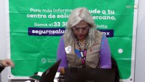 Tramitan Seguro Salud en la Feria del Adulto Mayor