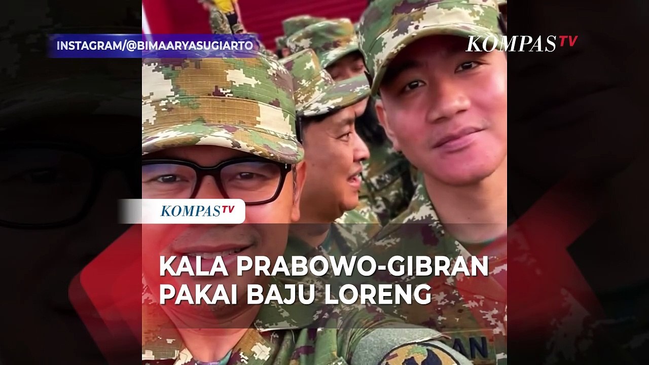 Presiden Prabowo, Gibran, hingga Kabinet Merah Putih Berseragam Loreng Pembekalan di Akmil Magelang