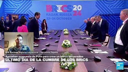 Erik Encinas: 'Los BRICS quieren poner un orden mundial paralelo al que ofrece Occidente’