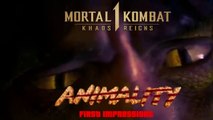Animality First Impressions | Mortal Kombat One: Khaos Reigns