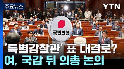 '특별감찰관' 표 대결 가나...여당 계파 갈등 최대 뇌관으로 / YTN