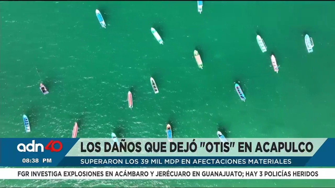 Los daños que dejó “Otis” en Acapulco; habitantes buscan superar los estragos que provocó