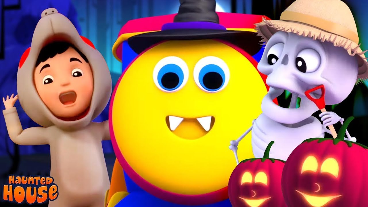 Monster In The Dark, Halloween Song And Nursery Rhyme for Kids