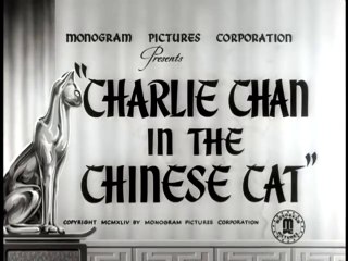 Charlie Chan In The Chinese Cat  (1944) B&W
