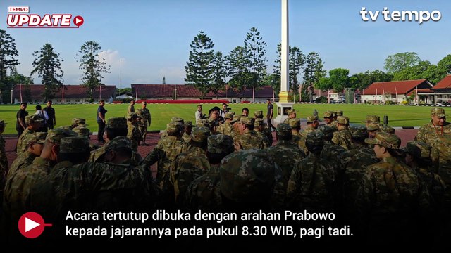 Bima Arya Jelaskan Kegiatan Kabinet Merah Putih di Akmil Magelang