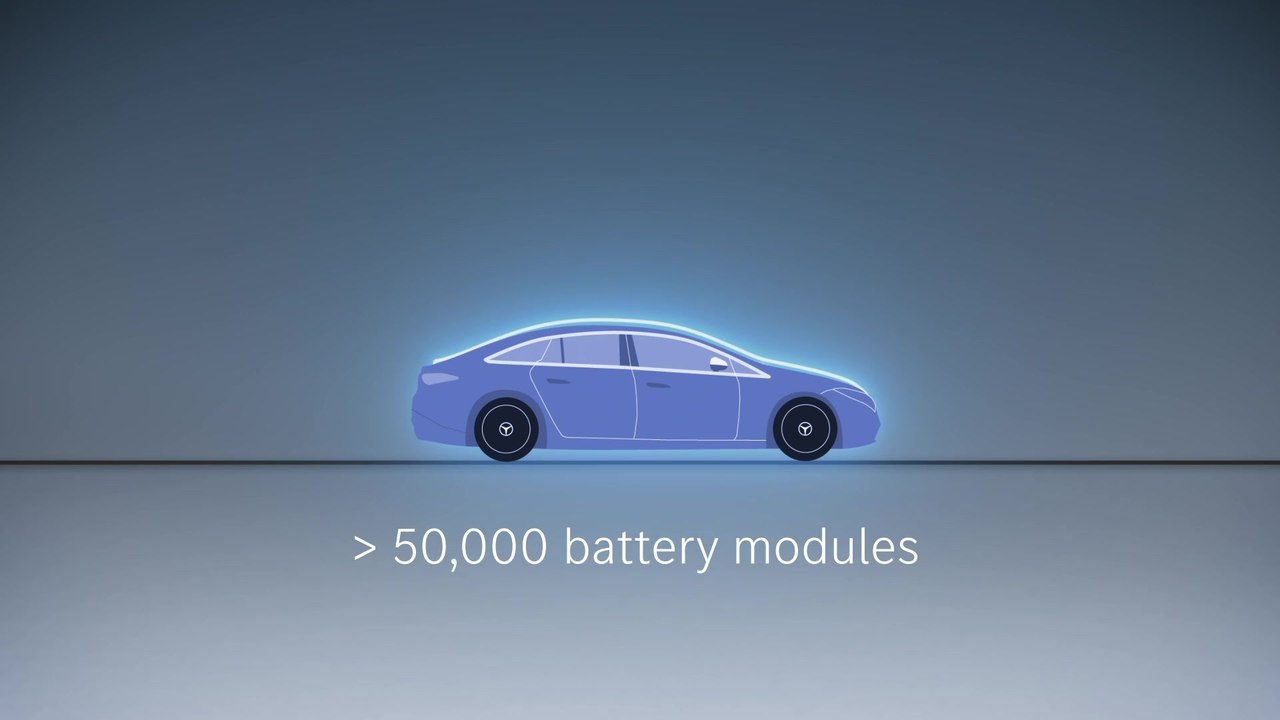 Mercedes-Benz schließt den Batterie-Kreislauf mit eigener Recyclingfabrik