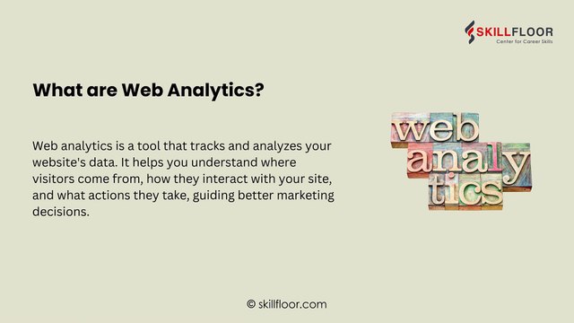 Discover How the Role of Web Analytics in Digital Marketing Success Transforms Brands | Skillfloor