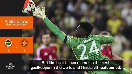 It's taken me a year to find my feet at United - Onana