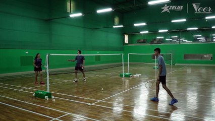 Badminton - Forehand net shot