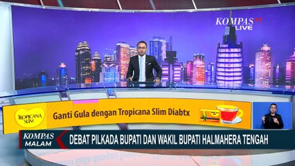 Gelaran Debat Pilkada Kabupaten Halmahera Tengah, 3 Pasangan Cabup dan Cawabup Adu Gagasan