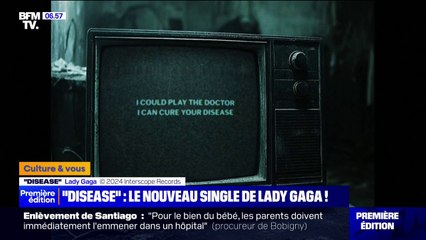 Lady Gaga dévoile son nouveau titre "Disease" ce vendredi
