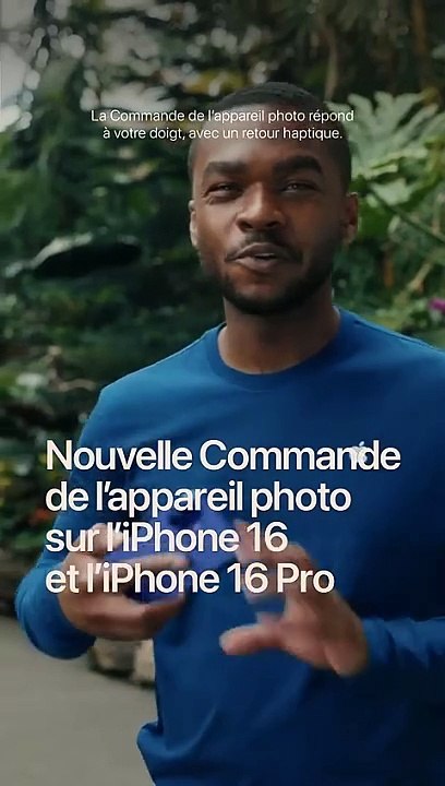 iPhone 16 & iPhone 16 Pro - Commande de l’appareil photo