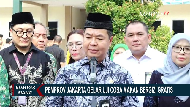 Pantau Uji Coba Makan Bergizi Gratis di SD Islam Terpadu Jaksel, Gibran: Makanan Enak, Semua Suka