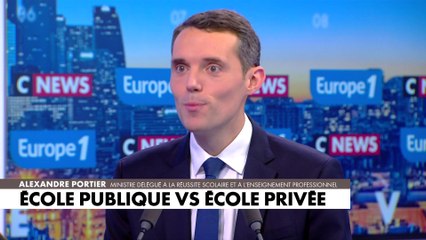 Alexandre Portier : «Il faut arrêter l’école bashing»