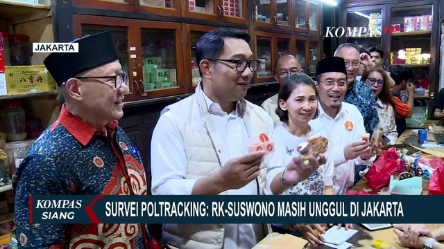 Bahas Hasil Survei Poltracking Elektabilitas Pilgub Jakarta, RK-Suswono Unggul: Menang Satu Putaran?