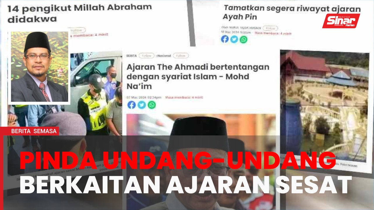 Pinda undang-undang jenayah syariah banteras ajaran sesat