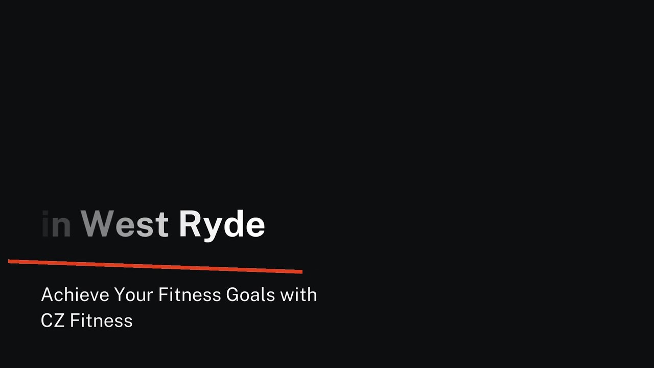 Personal Trainer in West Ryde | CZ Fitness Gym