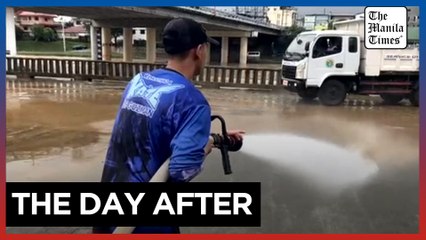 Marikina cleans up after 'Kristine' onslaught