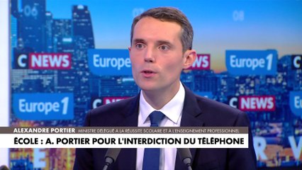 Alexandre Portier : «L’interdiction porte dès l’école primaire, il y a une urgence nationale»