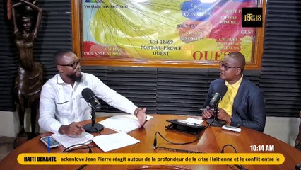 DEKANTE 24-10-2024|Mackenlove Jean Pierre,Coordonnateur du MPOJ