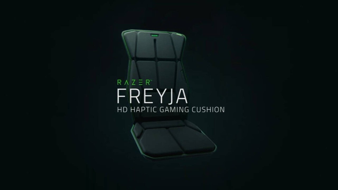 Das Razer Freyja mit immersiven HD-Haptics im Trailer