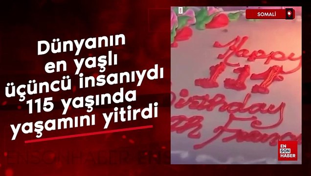 Dünyanın en yaşlı üçüncü insanıydı: 115 yaşında yaşamını yitirdi