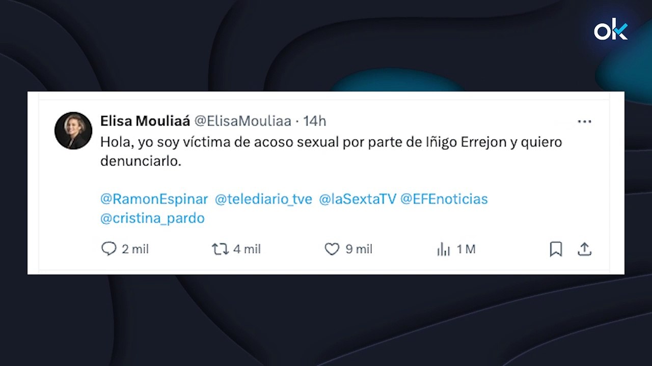 Arranca el 'Me Too' contra Errejón: la actriz Elisa Mouliaá denuncia que la acosó sexualmente