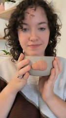 Pot pincé citrouille en céramique