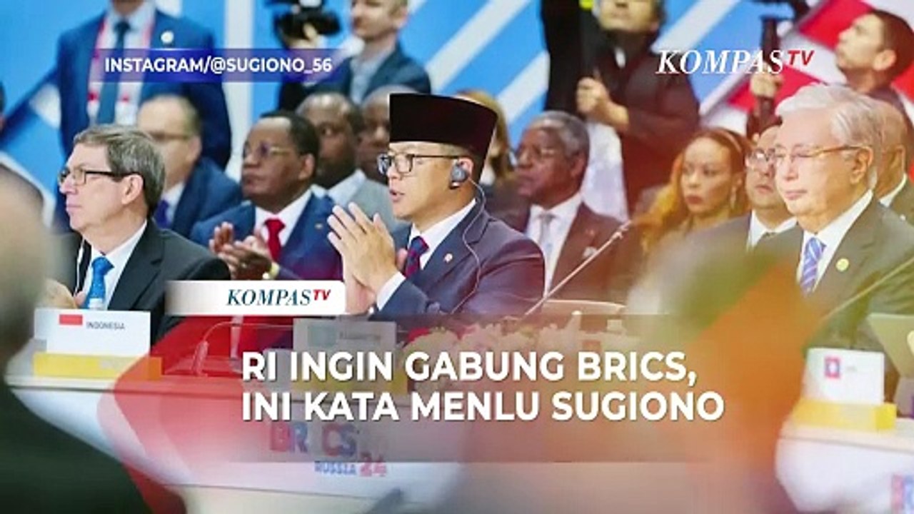 Indonesia Ingin Bergabung dengan BRICS, Begini Penjelasan Menlu Sugiono