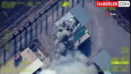 MİT, terör örgütüne ait hedefleri böyle imha etti