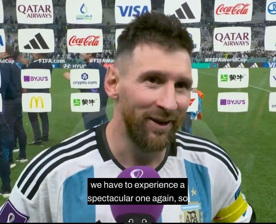 Entrevista a Messi