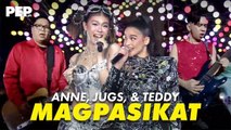 Best Moments of Anne Curtis, Jugs Jugueta, & Teddy Corpuz Magpasikat Performance | PEP Hot Story