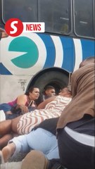 Traffic at standstill, civilians in crossfire during police confrontation with Brazil criminals