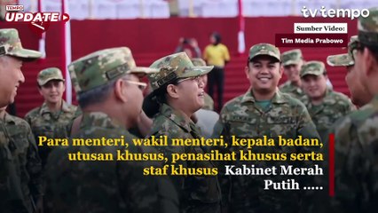 Kegiatan Kabinet Merah Putih di Magelang, Prabowo Kenang Masa Pendidikan di Akmil