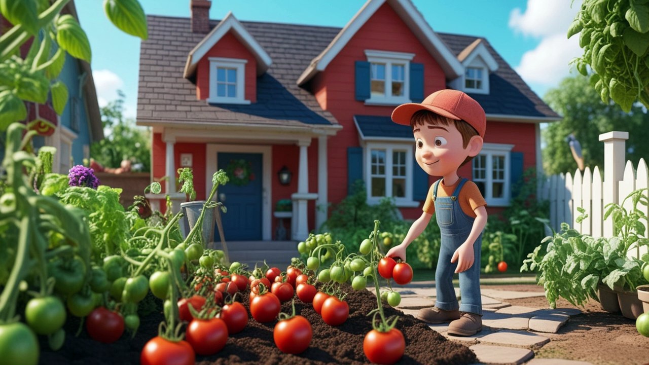 Çocuğun Sebze Bahçesi | Sebzeler Çocuk şarkısı, çocuk video müzikleri, çocuk video şarkıları, çocuk videoları, Etfal Çocuk Şarkıları