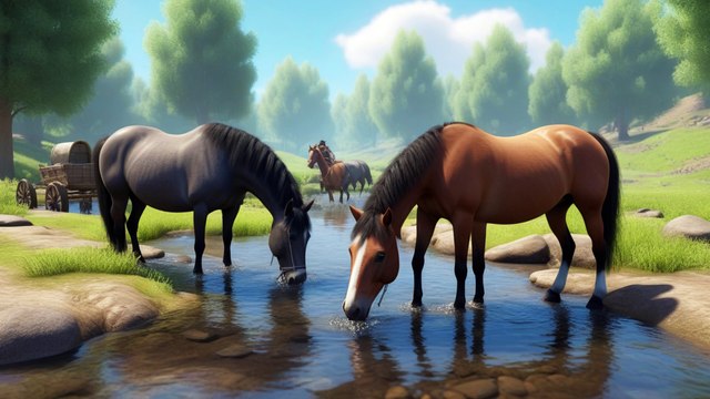 Atlar Çocuk Şarkısı | At Şarkısı, Sevimli Atlar Çocuk Şarkısı, çocuk şarkıları, çocuk video müzikleri, çocuk video şarkıları