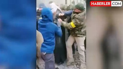 Ukrayna'da Rus Ortodoks Kilisesi'nde papazlar ve cemaat arasında 6 saat süren bir kavga çıktı