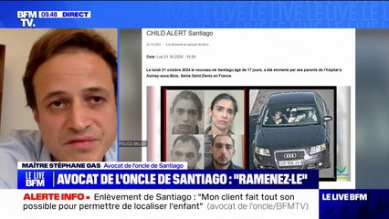 La famille de Santiago "est précaire, elle a eu énormément de difficultés" explique l'avocat de l'oncle du nourrisson