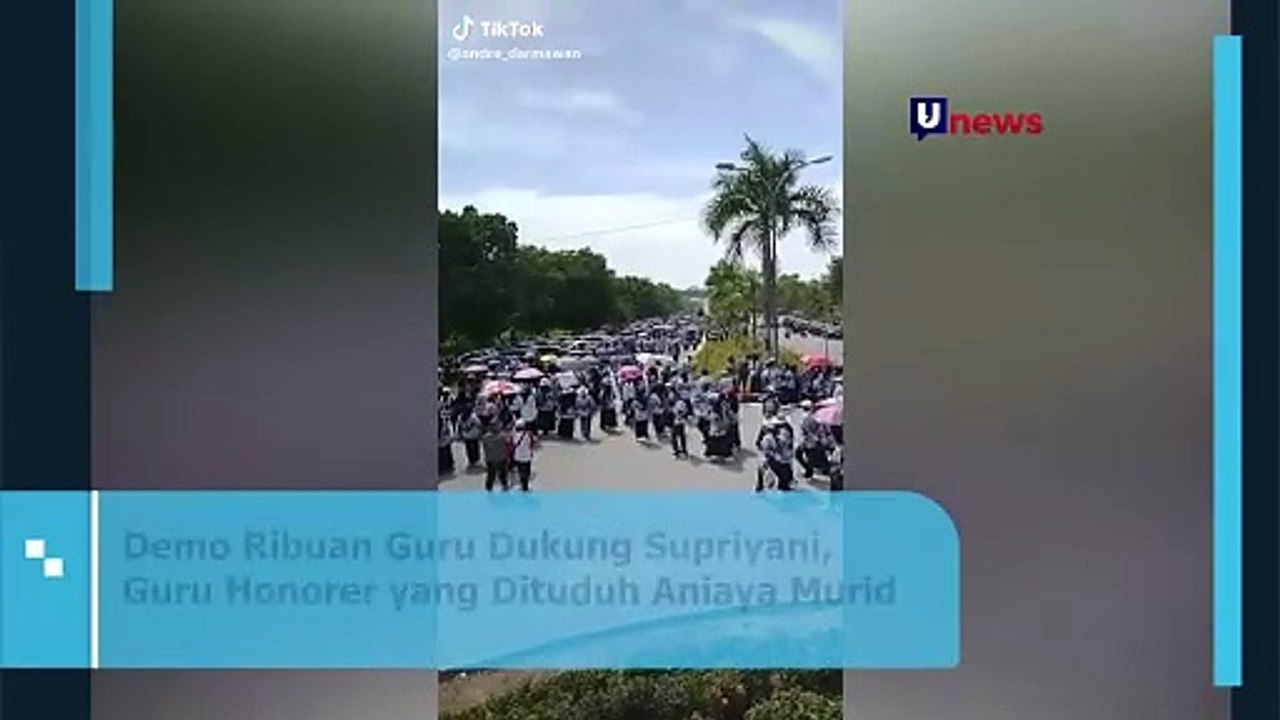 Demo Ribuan Guru Dukung Supriyani, Guru Honorer yang Dituduh Aniaya Murid