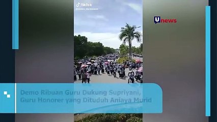 Demo Ribuan Guru Dukung Supriyani, Guru Honorer yang Dituduh Aniaya Murid