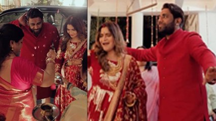 Aarti Singh Grand Welcome At Lucknow House Full Video, First Karwa Chauth Celebration|Boldsky